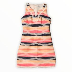 NWT Trina Turk Tri-Multi Color Deimi Dress